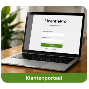 LicentiePro End-user portaal