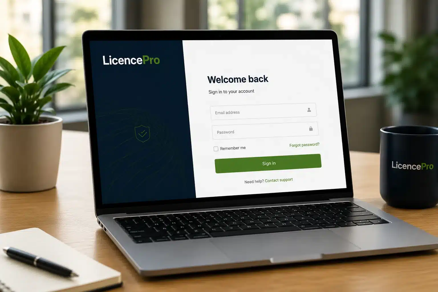 LicencePro End User Portal